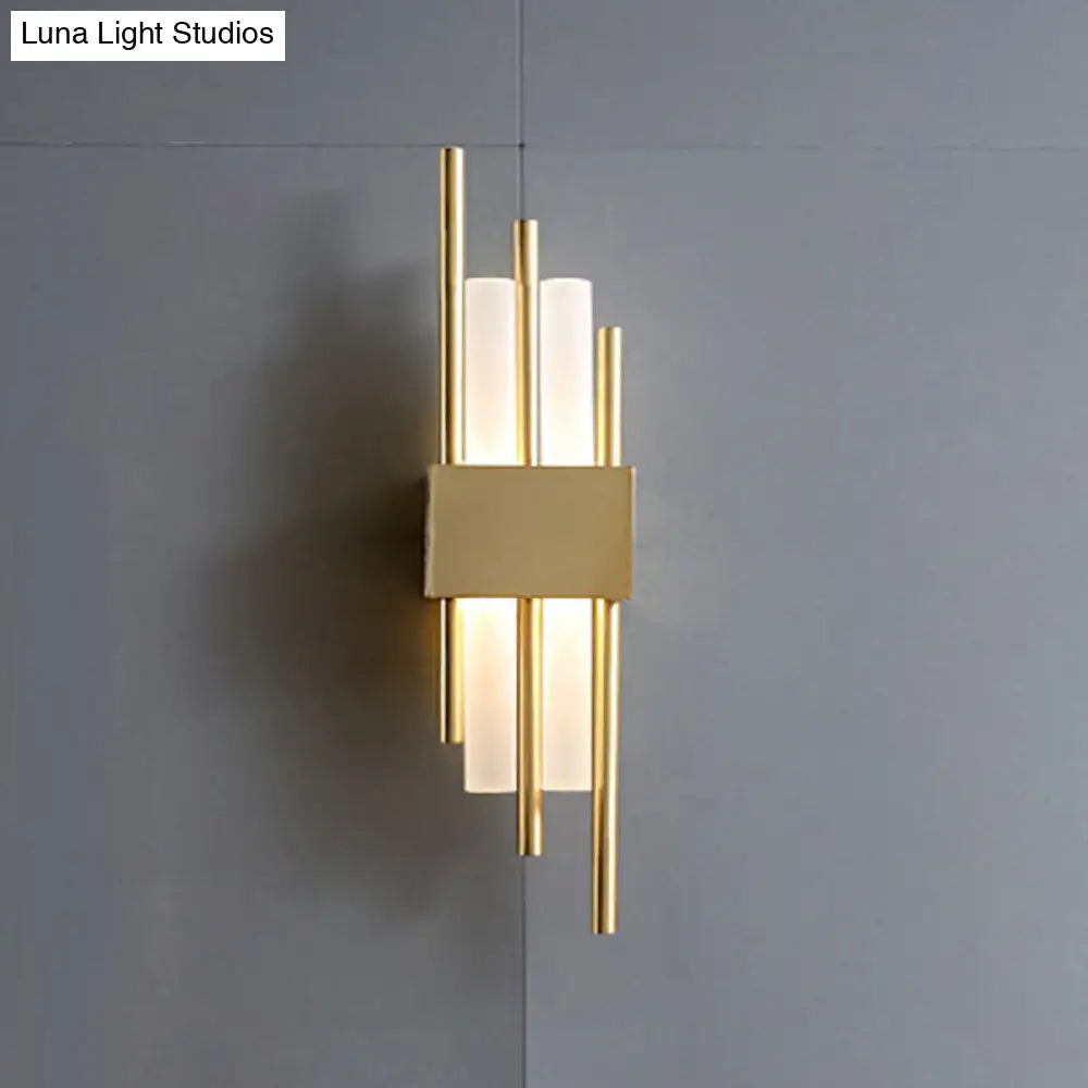 Modern Rod Wall Light With Led Acrylic Sconce For Stairways.