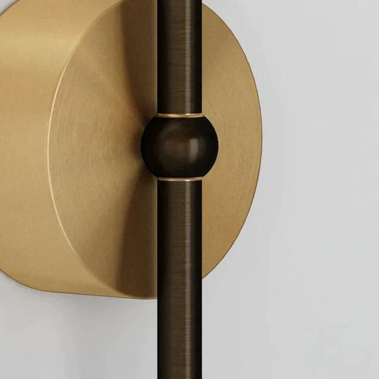 Moderne einfache Zimmer Korridor Wohnzimmer Kupfer Wandleuchte