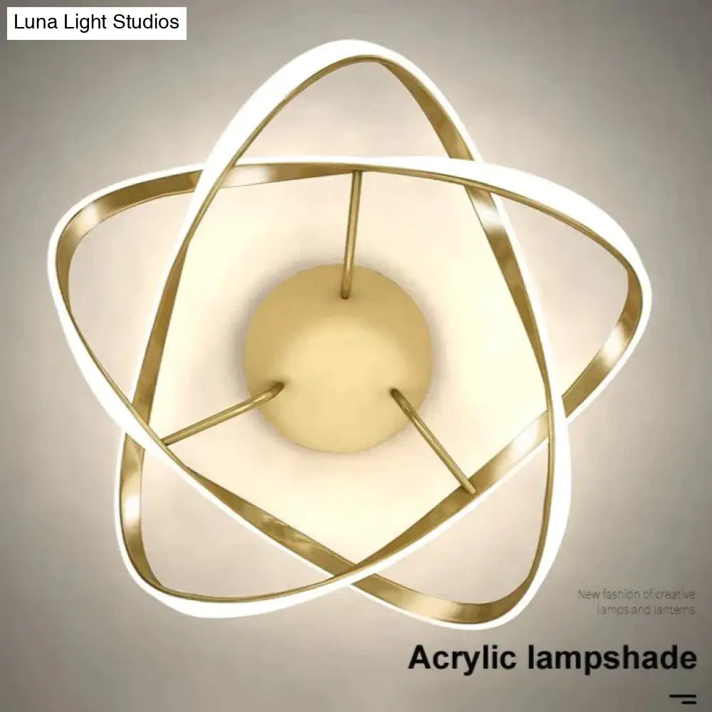 New Light Luxury Bedroom Lamp Room Ceiling Lamp Ceiling