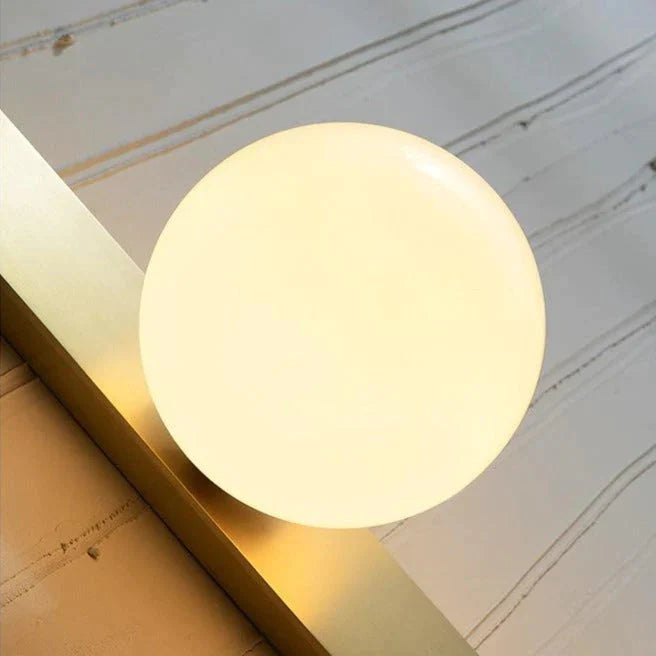 Neue nordische Luxus-Kugel-Wandleuchte aus Kupfer