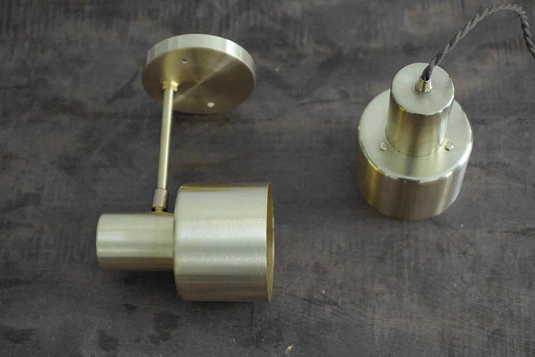 Nordic Goldene Wohnzimmer Schlafzimmer Nacht Badezimmer Kupfer Wand Lampe