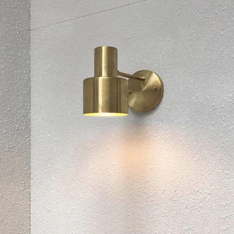Nordic Goldene Wohnzimmer Schlafzimmer Nacht Badezimmer Kupfer Wand Lampe
