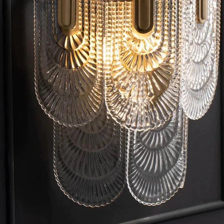 Nordic Light Luxury Creative Schlafzimmer Nachttisch Kupfer Wandleuchte