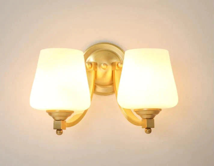 Nordische Wohnzimmer Schlafzimmer Kupfer Wandlampen