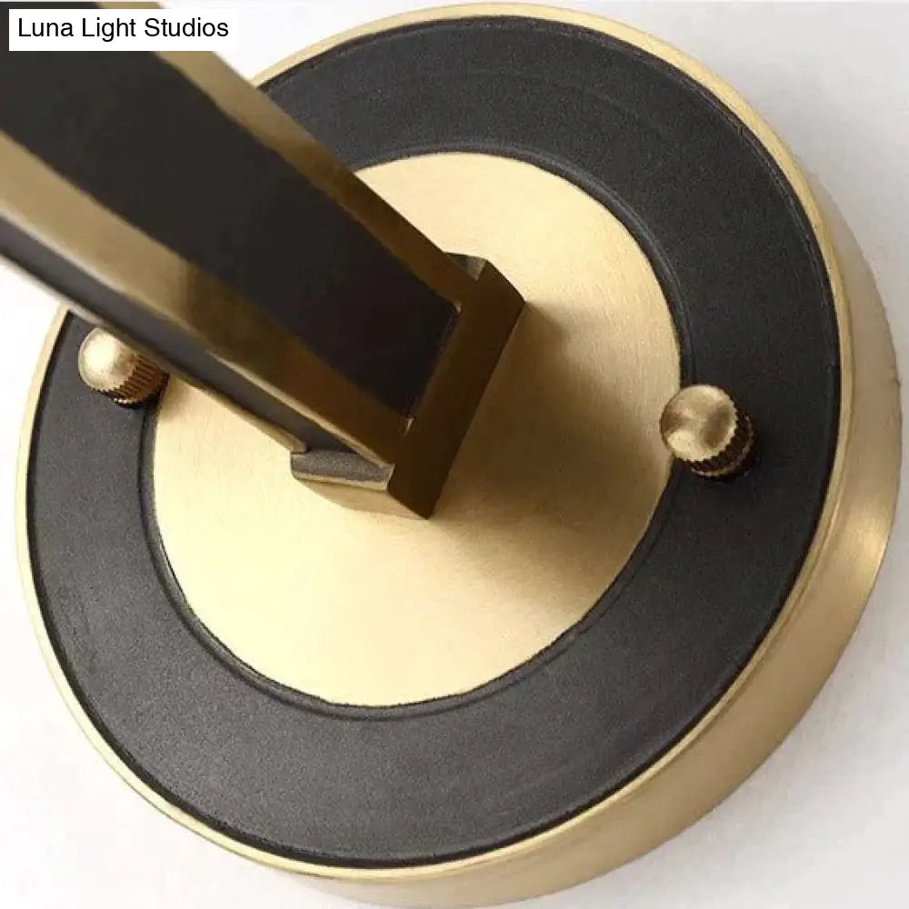 Nordic Minimalist Bedroom Bedside Full Copper Wall Lamp Copper Wall Lamps