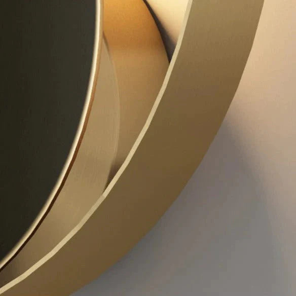 Nordic Minimalist Nachttischlampe Schlafzimmer Vollkupfer Wandleuchte