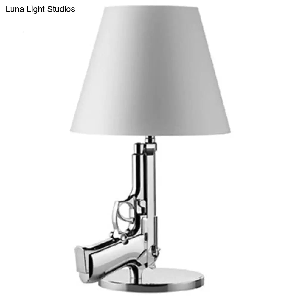 Nordic Modern Ak47 Gun_Lounge Silvery Gold Lustre Bedroom Lamp Led Floor Lamps Kids Children Room