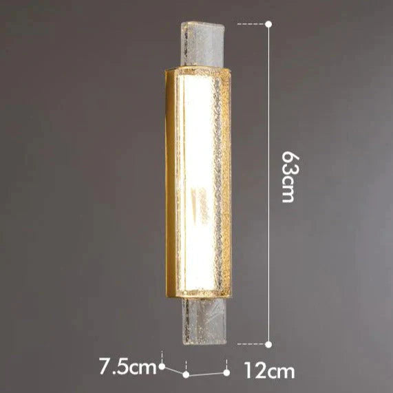 Postmoderne Luxus-Wandleuchte aus Kupfer für kreative Schlafzimmer