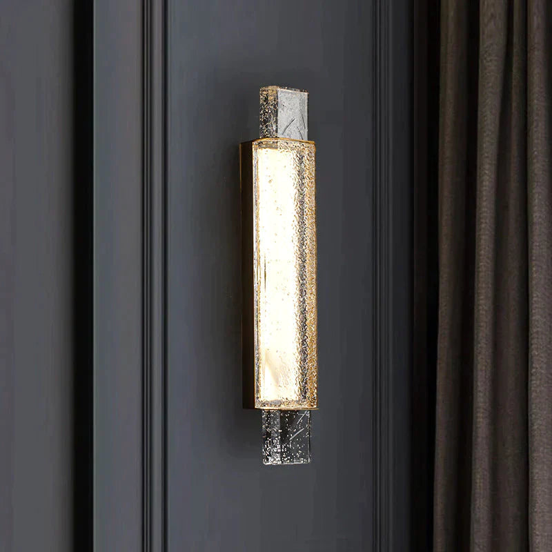 Post-Modern Luxury Simple Creative Bedroom Copper Wall Lamp Lamps