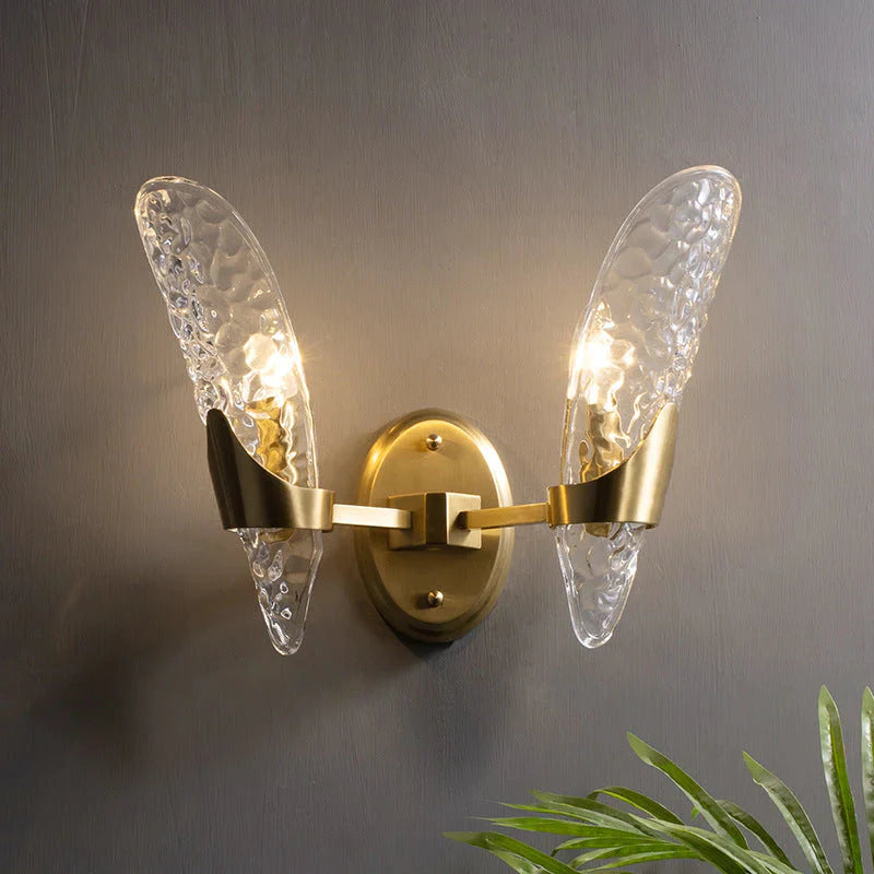 Retro Light Luxus Nordic All Copper Wandleuchte