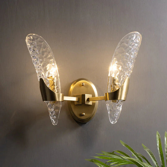 Retro Light Luxus Nordic All Copper Wandleuchte