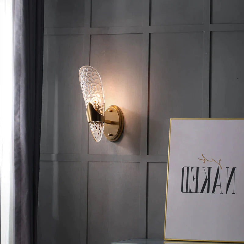 Retro Light Luxus Nordic All Copper Wandleuchte