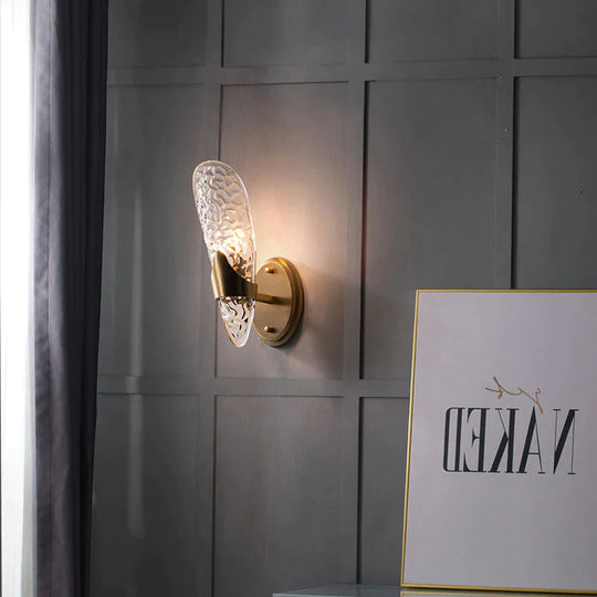 Retro Light Luxus Nordic All Copper Wandleuchte