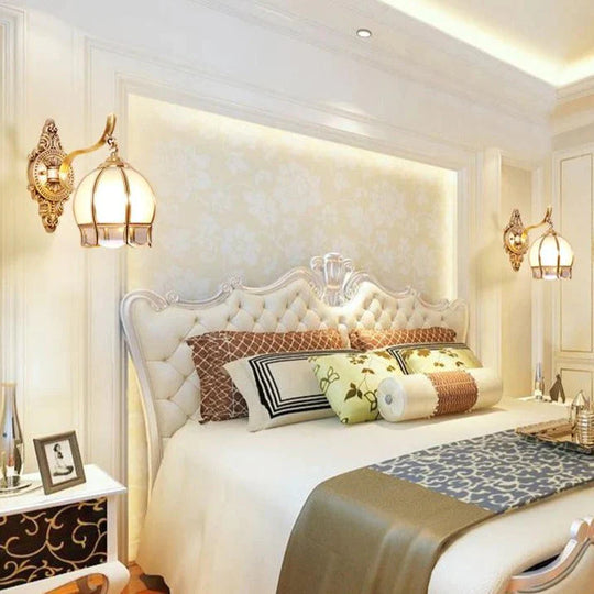 Retro-Stil Schlafzimmer Nacht Wohnzimmer Treppe Kupfer Wandleuchte