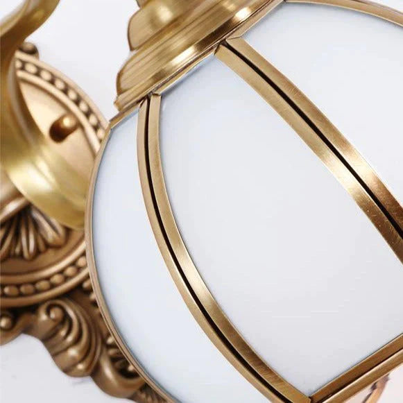 Retro-Stil Schlafzimmer Nacht Wohnzimmer Treppe Kupfer Wandleuchte