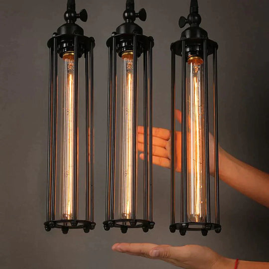 Retro Vintage Pendant Lights Steam Punk Industrial Style Single Head Use Edison Light Bulb Hanglamp