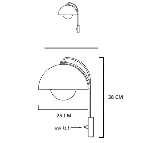 Ruby | Moderne Wandleuchte