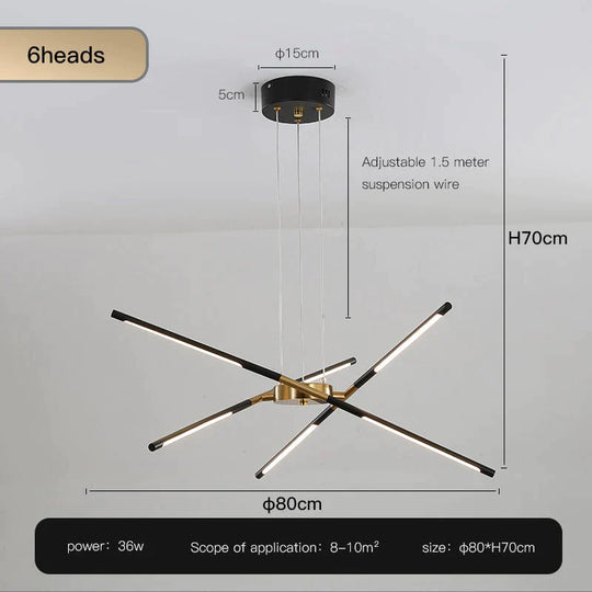 Starbeam Modern Chandelier