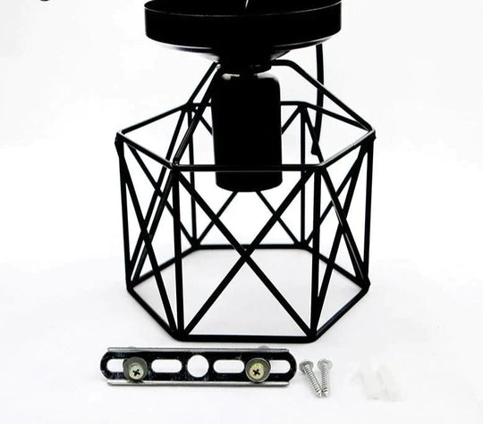 Vintage Deckenleuchten Vogelkäfig Deckenlampe Schatten Home Beleuchtung