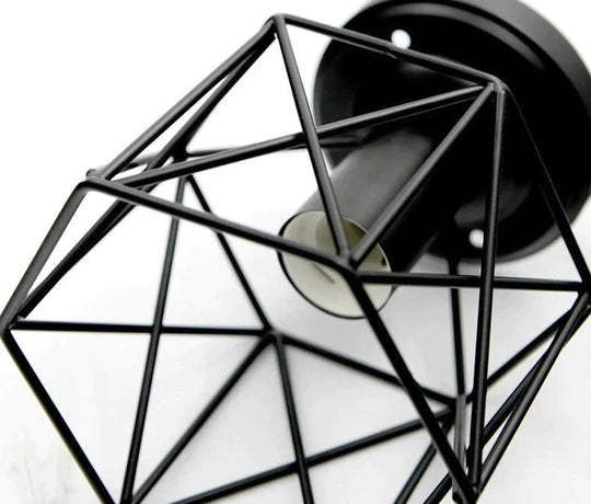 Vintage Deckenleuchten Vogelkäfig Deckenlampe Schatten Home Beleuchtung