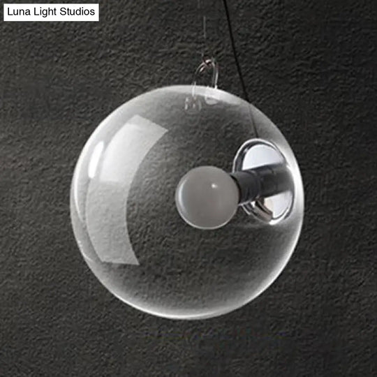 10’/12’W Simplicity Clear Glass Flush Mount Ceiling Light - Chrome Finish