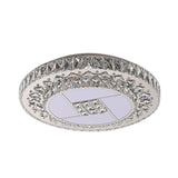 Minimalist Stainless Steel Led Pendant Light With Crystal Design