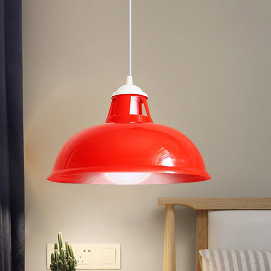 Vintage Coin Pattern Pendant Light With Acrylic Shade - 1 Bulb Ceiling Fixture For Restaurant