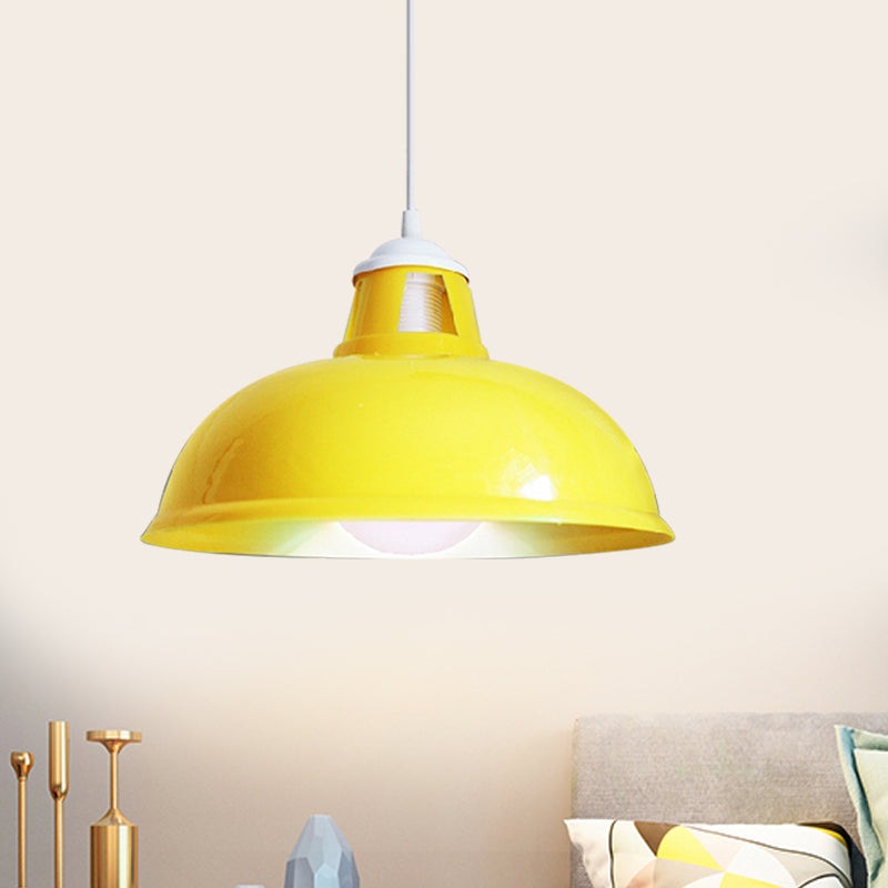 Vintage Coin Pattern Pendant Light With Acrylic Shade - 1 Bulb Ceiling Fixture For Restaurant