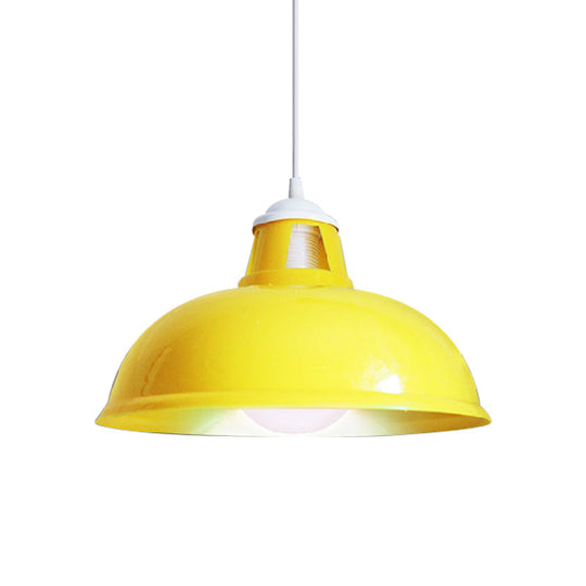 Vintage Coin Pattern Pendant Light With Acrylic Shade - 1 Bulb Ceiling Fixture For Restaurant