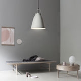 Minimalist Monochrome Pendant Light: Stylish 8/16 Inch Wide Aluminum Hanging Light With Bucket