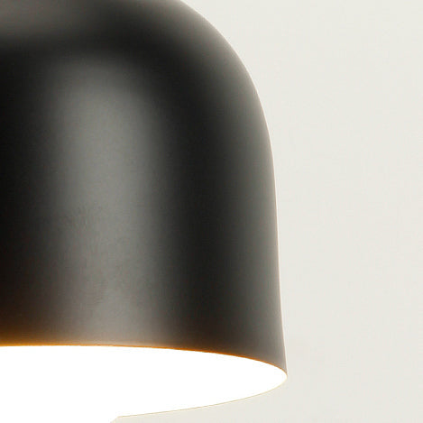 Stylish Domed Pendant Light For Restaurant And Foyer - Aluminum Single Head Hanging Lamp