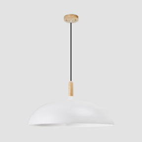 Modern Saucer-Shaped Pendant Lamp For Restaurants And Hotels - 1-Light Aluminum In