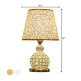 Julia - Modern Crystal Embedded Ball Bedroom Table Light