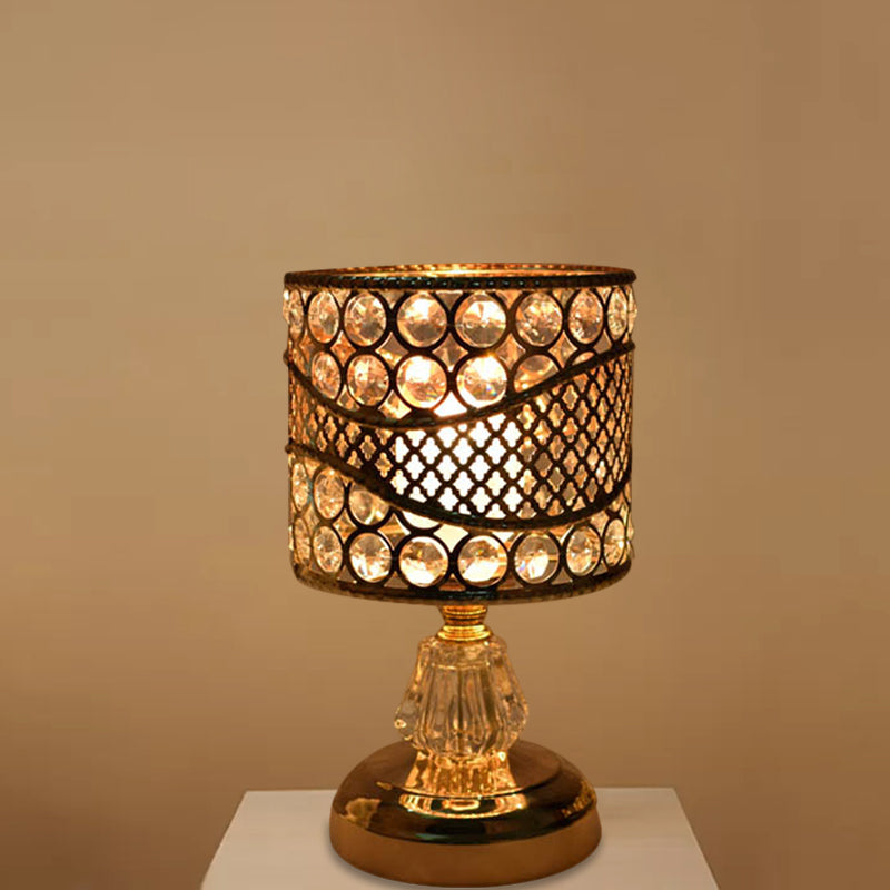 Cursa - Crystal-Encrusted Table Lamp