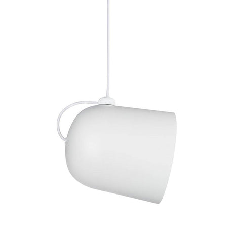 Nordic Dome Pendant Ceiling Lamp For Dining Room With Moveable Black/White/Grey Shade And 1 Bulb