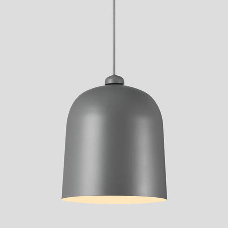 Nordic Dome Pendant Ceiling Lamp For Dining Room With Moveable Black/White/Grey Shade And 1 Bulb