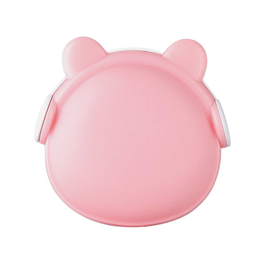 Plastic Wall Nightlight - Cartoon Bear Design With Light Sensor And Led Pink/Blue/White