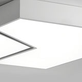 Modern Black And White Hexagon Ceiling Light Acrylic Shade Mount Fixture 11/15/19 Dia - Perfect For