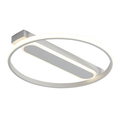 Flush Mount Acrylic Led Light For Bedroom Ceiling - Ring Design Warm/White 16/19.5/23.5 Dia