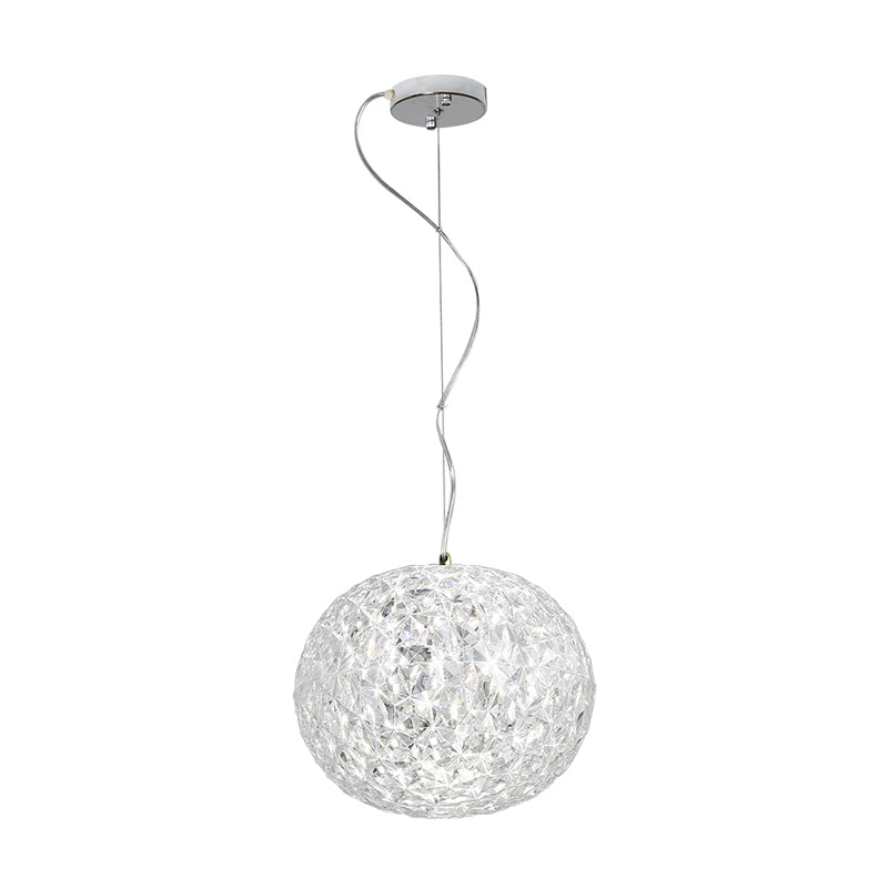 Contemporary Led Crystal Hanging Ceiling Light For Dining Room