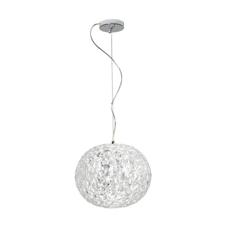 Contemporary Led Crystal Hanging Ceiling Light For Dining Room