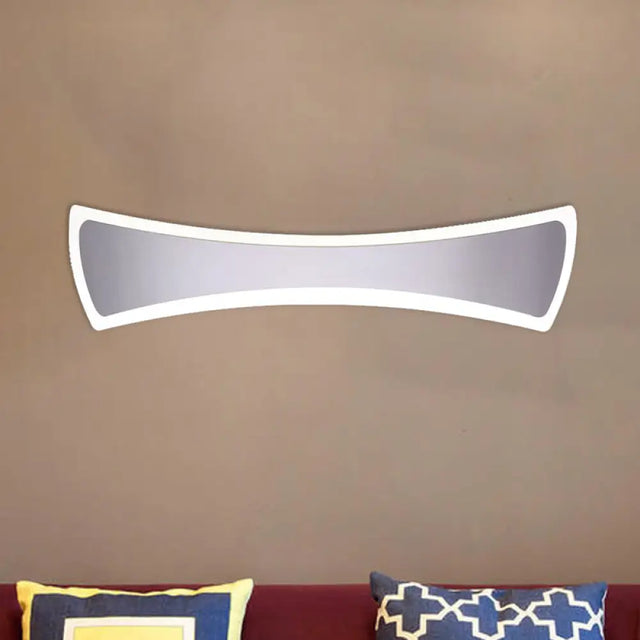 16.5/20.5 Wide Waterproof Led Bowtie Vanity Wall Sconce For Minimalist Bathroom Lighting Warm/White