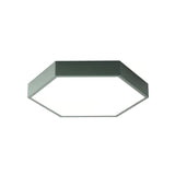 Modern Led Ceiling Light For Child Bedroom With Hexagon Shade