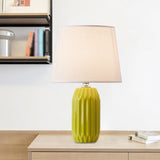 Nordic Cone Reading Light | 1-Head Nightstand Lamp Pink/Blue/Lemon Green Ceramic Base Lemon