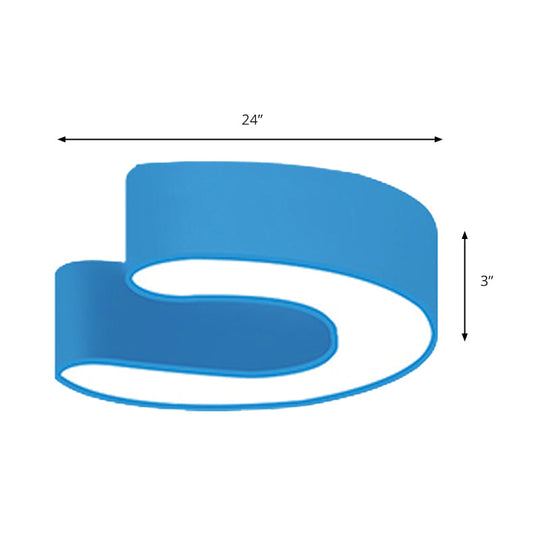 Kids Led Candy Colored Ceiling Light For Kindergarten: Brighten Up The Classroom