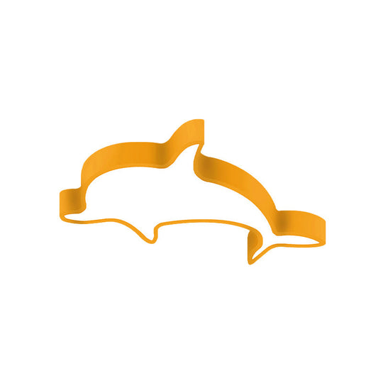 Dolphin Acrylic Ceiling Lamp: Modern Lovely Flush Mount Light For Kindergarten