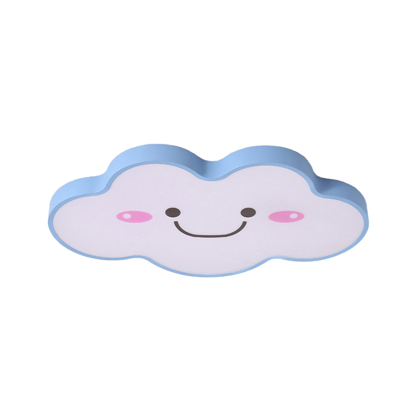 Smiling Cloud Ceiling Light - Children’s Nordic Style Acrylic Fixture