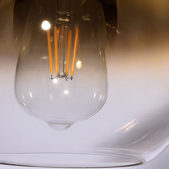 Nordic Glass Globe Pendant Lighting – 1 Light 8’/10’/12’ Width Available In Sliver Gold And Rose