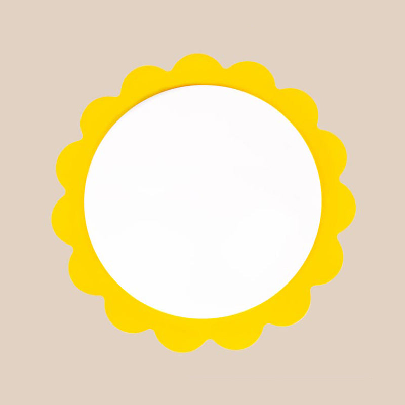 Cartoon Flower Ceiling Light For Corridor And Bathroom