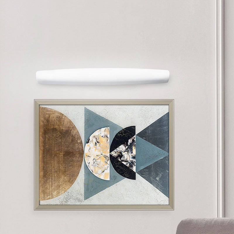 Modern Led Vanity Sconce For Wall Lighting In Warm/White Light - Simple Acrylic Design White / Warm